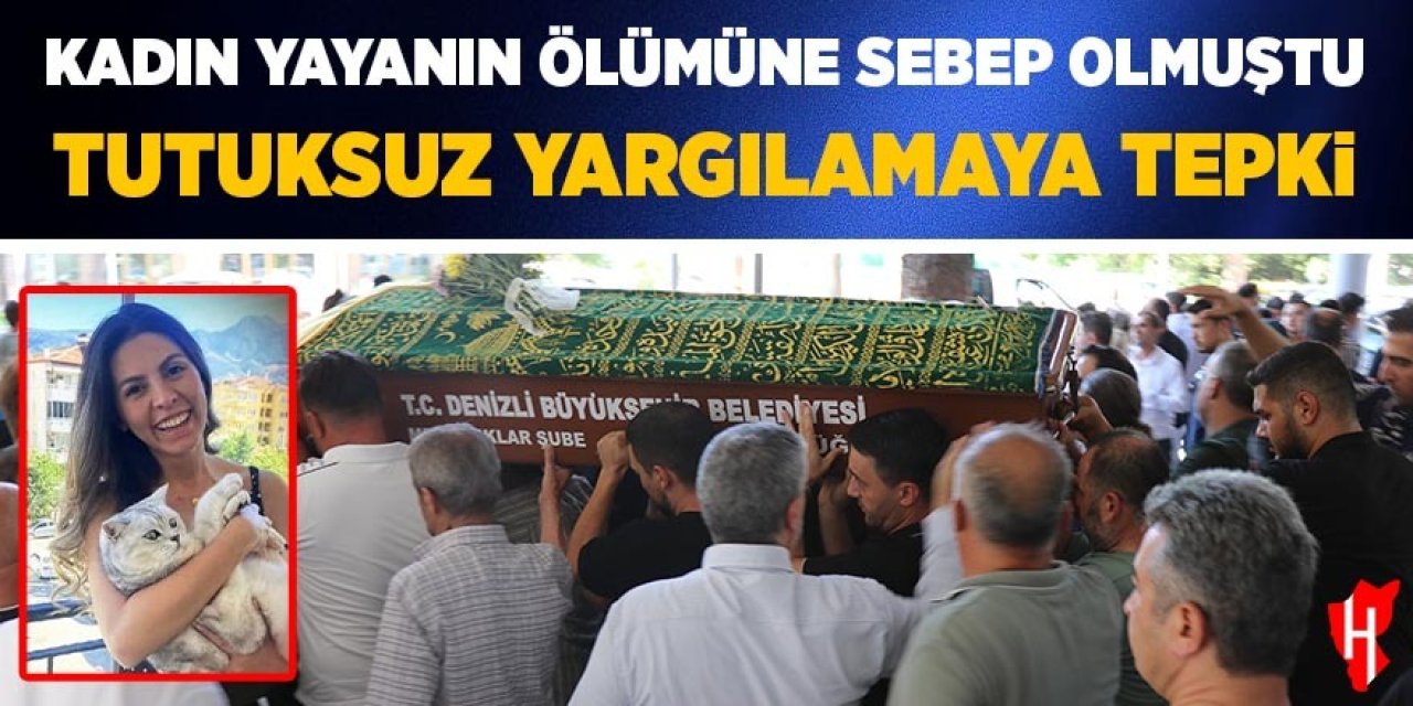 Yayanın ölümüne neden olan sürücünün tutuksuz yargılanmasına tepki