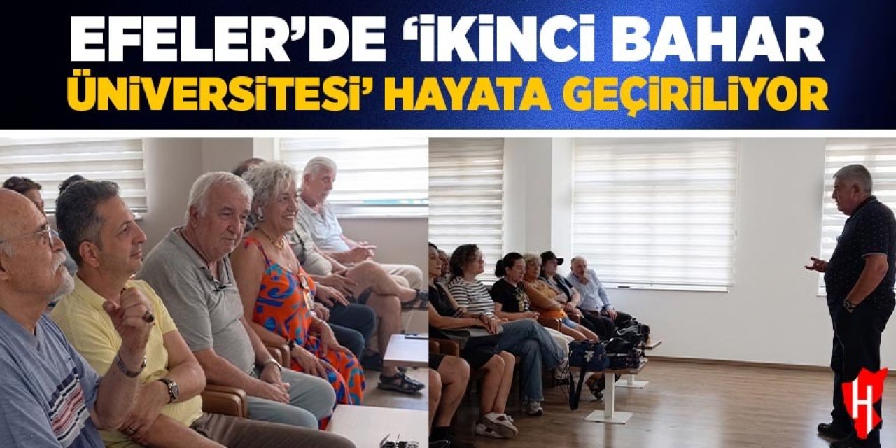Efeler'de 'İkinci Bahar Üniversitesi' hayata geçirilecek