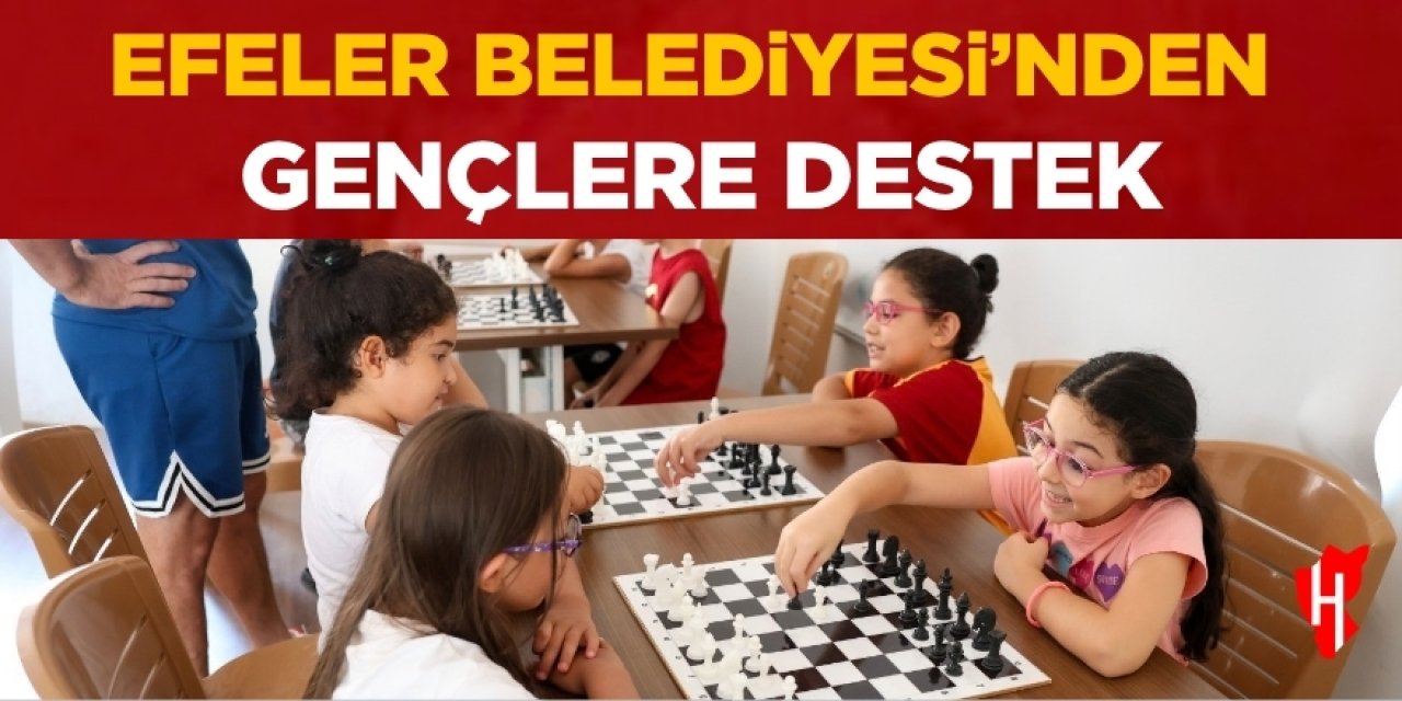 Efeler Belediyesi’nden gençlere destek