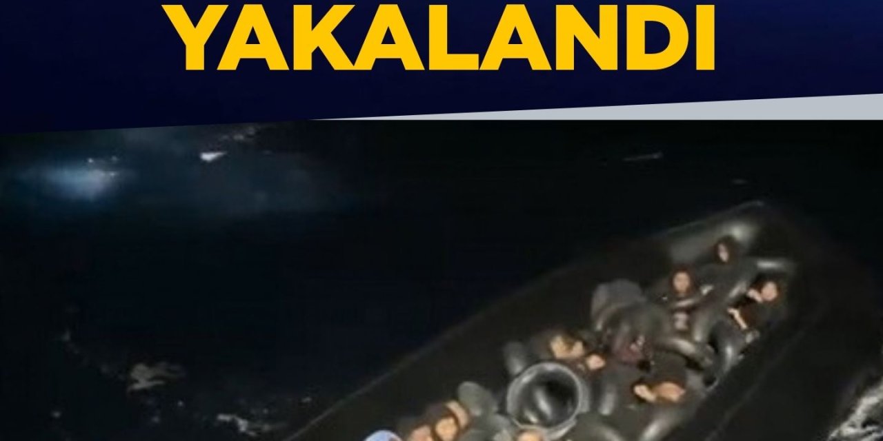 Didim’de İHA tespit etti, 34 düzensiz göçmen yakalandı