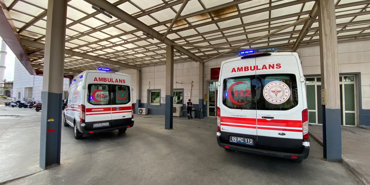 Nazilli'de talihsiz kaza! Yaşlı adam yaşam savaşı veriyor