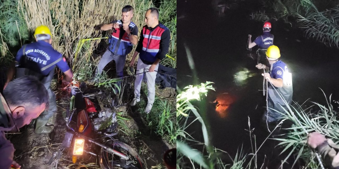 Yenipazar’da motosiklet su kanalına uçtu: 1 ölü, 1 yaralı