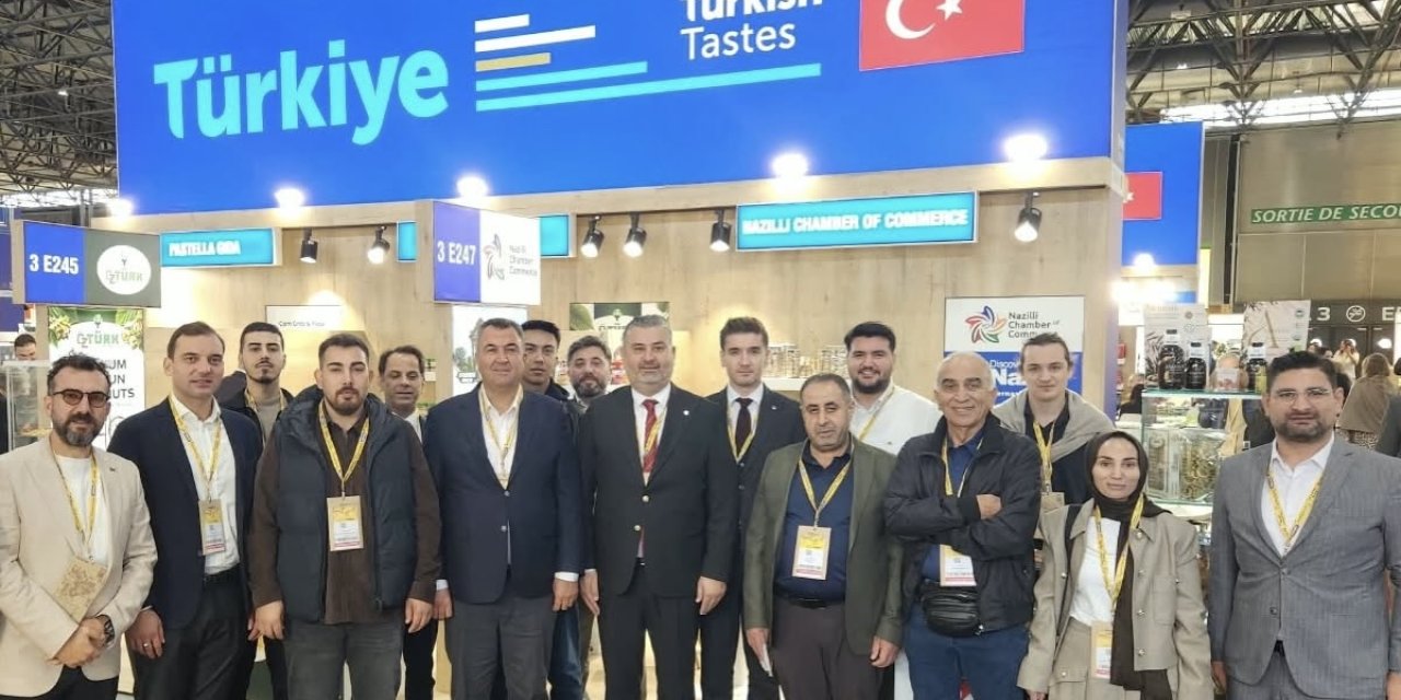 Nazilli ürünleri dünya vitrinininde! NTO’dan Paris’te ihracat hamlesi