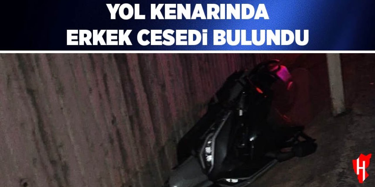 Yol kenarında erkek cesedi bulundu