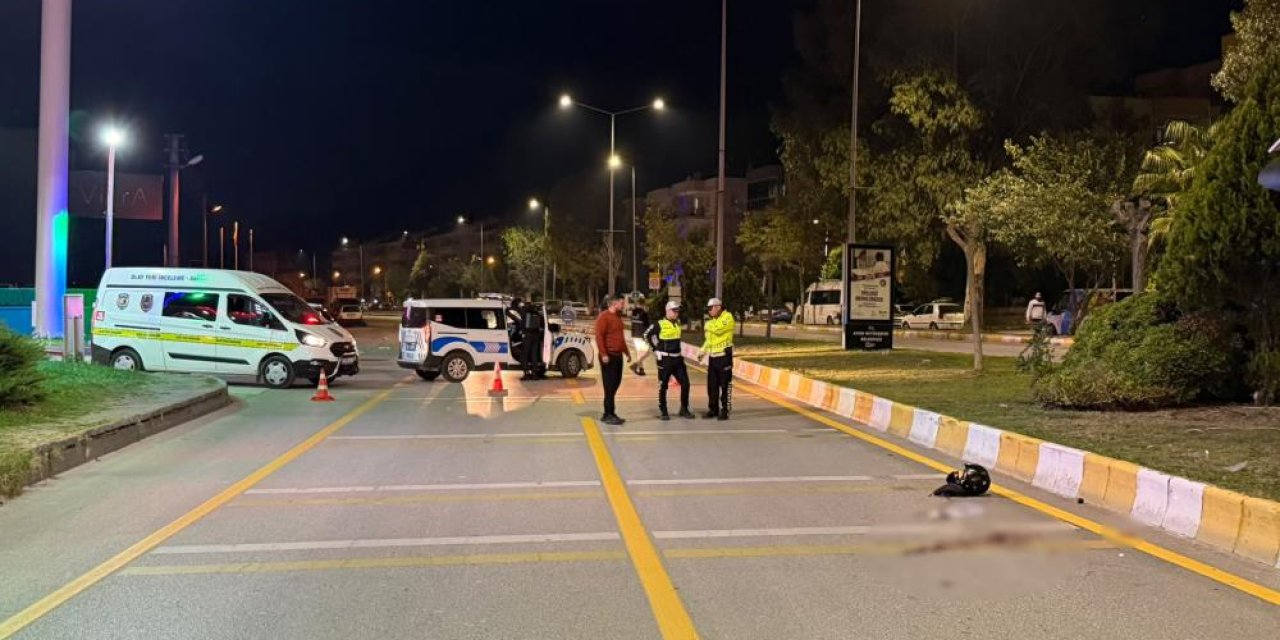 Trafik kazasında ağır yaralanan motosiklet sürücüsü hayatını kaybetti