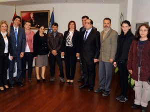 Engelli Dernek Başkanları, Özlem Çerçioğlu’nu Ziyaret Etti