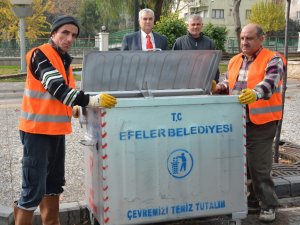 Efeler’de Çöp Konteynerleri Değişiyor