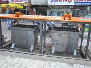 Nazilli’de çöp konteynerleri yeraltına alınıyor