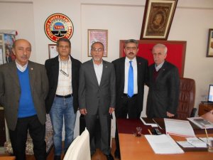 Başkan Alıcık, TÜED Nazilli Şubesi’ni ziyaret etti
