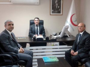Akoğlu ve Söylevci, Halk Sağlığı Müdürlüğü'nü ziyaret etti