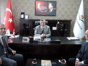 Söylevci ve Akoğlu, Çevre Müdürü Al’ı ziyaret etti