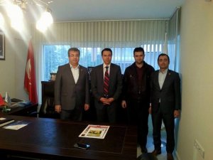 Kaymakam Murat Kaya, Aydın TÜMSİAD'ı ziyaret etti