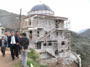 Nazilli'de Bağcıllı Camisi'nin inşaatı devam ediyor
