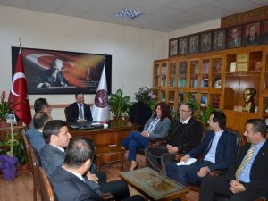 Başkan Çerçioğlu, Aydın Barosu'nu ziyaret etti