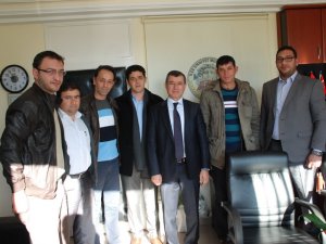 Didim 75 Gençlik, Emniyet Müdürü Gürhan Aytekin'i ziyaret etti