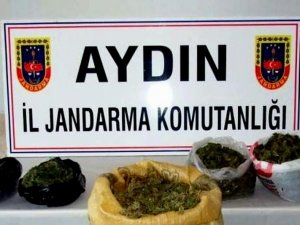 Karacasu’da 750 gram kubar esrar ele geçirildi
