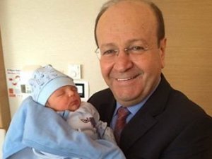 Başkan Mesut Özakcan 2'inci kez dede oldu