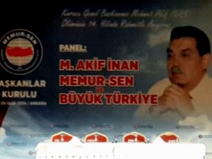 Mehmet Akif İnan, Aydın'da anıldı
