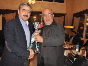 Başkan Haluk Alıcık, çalışan gazetecileri onurlandırdı