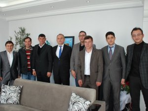Didim 75 Gençlik, Kaymakam İskender Yönden’i ziyaret etti