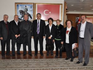 Nazilli'de Sivil Toplum Kuruluşları Başkan Alıcık’ı ziyaret etti