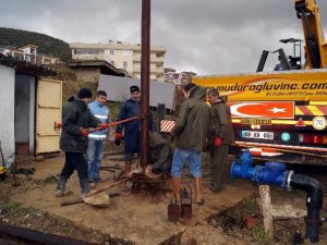 Kuşadası’nda 3 içme suyu kuyusunun bakımı yapıldı