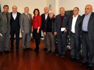 Şehit Aileleri ve Gaziler, Başkan Çerçioğlu’na teşekkür etti