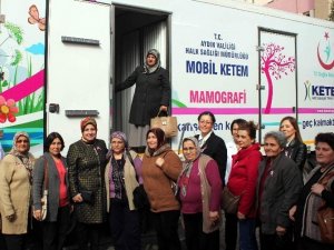 Mobil KETEM Aracı Nazilli’de yoğun ilgi görüyor