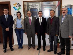 GEKA Genel Sekreteri Alata’dan AYSO Başkanı Şahin’e ziyaret