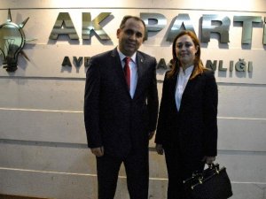 Doç. Dr. Mustafa Oğurlu’dan AK Parti Aydın il ve Efeler İlçe Teşkilatına ziyaret