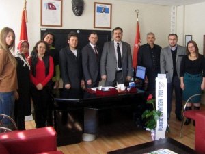 Süleyman Demirel Anadolu Lisesi mezunları okullarını ziyaret etti