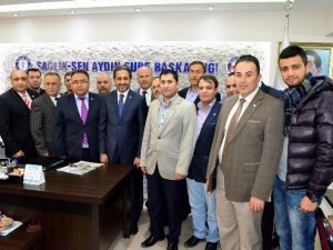 Sadık Atay, sivil toplum örgütlerini ziyaret ediyor