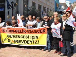 Aydın’da hekimlerden hak eylemi