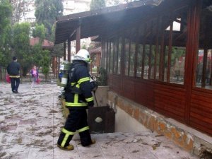 Aydın’da iş yeri yangını korkuttu