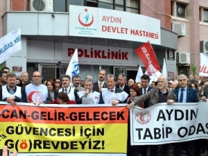 Hekimler iş bıraktı