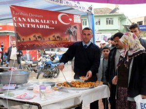 AK Partili gençler Çanakkale’yi unutmadı