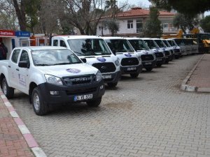 ASKİ araç filosunu Nazilli’de sergiledi