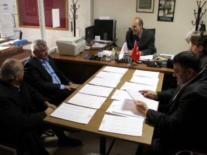 Altıntaş muhtar Uygun’u ziyaret etti