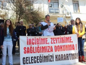 Aydın’da halk jeotermale karşı eylem yaptı