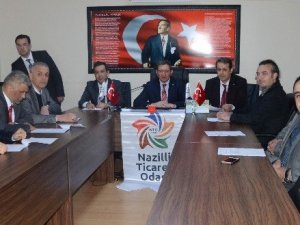 Nazilli Ticaret Odası yönetimi Bozdoğan’da toplandı