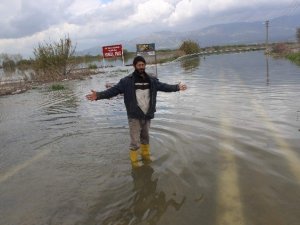 Barajların kapakları açılınca Aydın Ovası göle döndü
