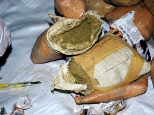 Nazilli’de 300 gr uyuşturucu ele geçirildi