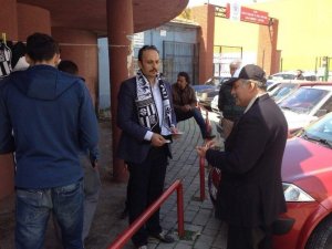 AK Partili Aday Adayı Turgut, Aydınspor maçını izledi
