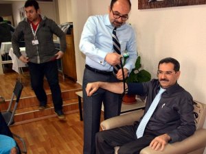 DSİ çalışanları kan bağışında bulundu
