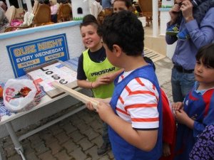 Paskayla eğlencesinin geliri okula bağışlandı