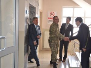 Ghsim, Topçu Alay Komutanı’nı Ağırladı