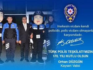 Vali Orhan Düzgün’ün "10 Nisan Polis Günü" Kutlama Mesajı