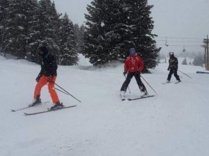 Uludağ’a Nisan Karı Yağdı