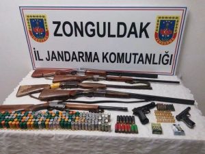 Alaplı’da Silah Operasyonu