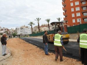 Atatürk Evi Kuzeyinde Açılan İmar Yolu Asfaltlanıyor